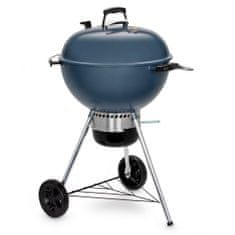 WEBER Gril Master-Touch GBS C-5750 , priemer 57 cm, bridlicovo/modrý s čistiacim systémom