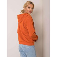 BASIC FEEL GOOD Dámska mikina LINDA dark orange RV-BL-5769.99P_354716 S