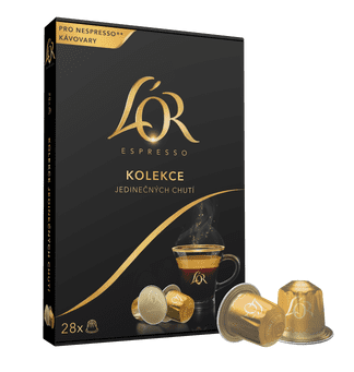 L'Or Espresso limitovaná kolekcia chutí pre Nespresso kávovary