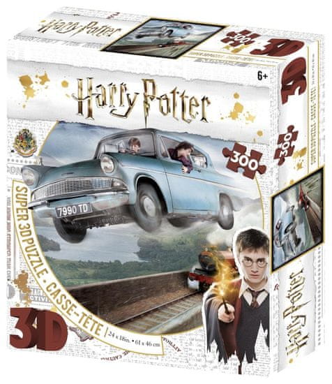 Prime 3D Puzzle Harry Potter: Ford Anglia 3D XL 300 dielikov