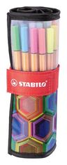 Stabilo Linery "Point 88 ARTY", 25 rôznych farieb, 0,4 mm, 8825-071-20