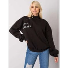 Ex moda Dámska oversize mikina KELLY black EM-BL-649.23X_378098 S-M