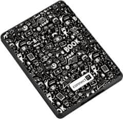 Connect IT pouzdro Doodle pro Amazon New Kindle 2019/2020 (10. gen.), čierna