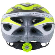 Force Prilba Hal - žltá fluo čierna - veľkosť L-XL (58-63 cm)