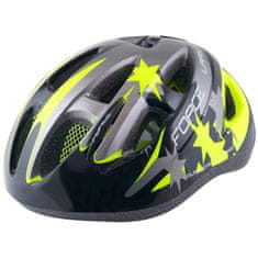 Force Prilba Lark pre deti, čierna-fluo - veľkosť S (48 - 54 cm)