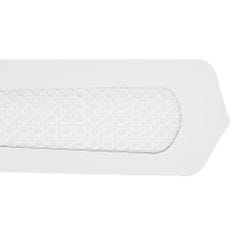 Petromila vidaXL Stropný ventilátor s osvetlením 106 cm biely