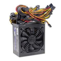 Qoltec Napájací zdroj ATX 1800W | 80 Plus Platinum | Data mining