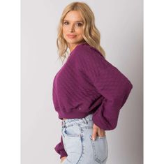 BASIC FEEL GOOD Dámska prešívaná mikina CRYSTAL purple RV-BL-7450.64_381217 S-M