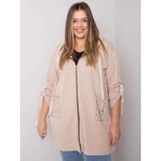 RELEVANCE Dámske plus size ZURICH light beige RV-BL-6795.84_381327 Univerzálne