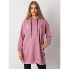 RELEVANCE Dámska mikina s vreckami INDIRA pink RV-BL-7097.26_378611 Univerzálne