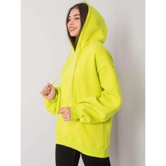 RUE PARIS Dámska mikina Carris RUE PARIS Fluo green RV-BL-7006.18_378752 L-XL