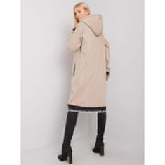 RELEVANCE Dámska mikina s kapucňou MAYAR beige RV-BL-6832.10_379086 L-XL