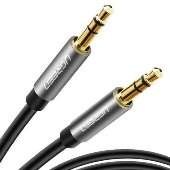 Ugreen AV119 audio kábel 3.5 mm jack M/M 2m, čierny