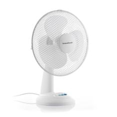 InnovaGoods Stolný ventilátor, 35 W, biely