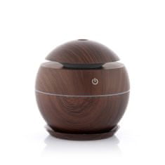 InnovaGoods Zvlhčovač vzduchu Mini Aroma Diffuser, orech