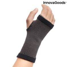 InnovaGoods Spevňujúca ortéza na zápästie s medenými výstužami a bambusovým uhlím Wristcare, L/XL