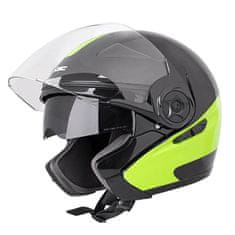 W-TEC Moto prilba Neikko Black-Fluo Veľkosť XS (53-54)