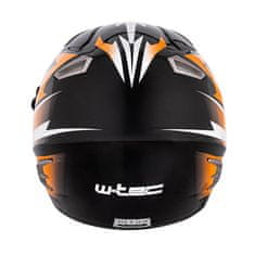 W-TEC Moto prilba Dualsport Farba Fluo Yellow-Blue, Veľkosť M (57-58)