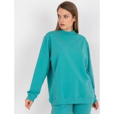 BASIC FEEL GOOD Dámska nadrozmerná mikina BASE green AP-BL-A-R001_385826 S-M