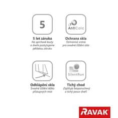 Ravak BLCP4-90 SABINA white+Transparent 3B270140Z1 - Ravak