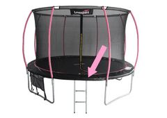 Lean-toys Pružinový kryt pre trampolínu Sport Max 6ft Black and Pink