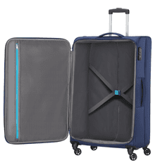 American Tourister Veľký kufor Heat Wave Combat Navy 80 cm