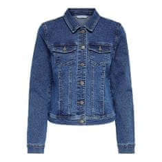 ONLY Dámska džínsová bunda ONLWONDER LIFE 15243147 Medium Blue Denim (Veľkosť XS)