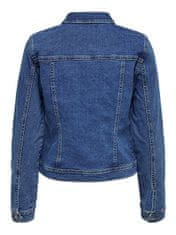ONLY Dámska džínsová bunda ONLWONDER LIFE 15243147 Medium Blue Denim (Veľkosť XS)