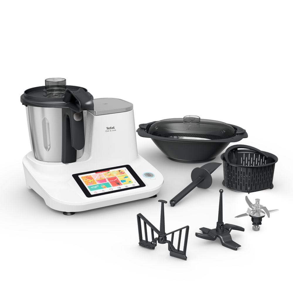 Tefal multifunkčný varný kuchynský robot CLICK&COOK FE506130