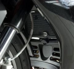 R&G racing ochranná mriežka chladiča-Aprilia RS4 125 (2011), čierna
