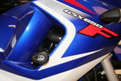 R&G racing aero padacie chrániče, Suzuki GSX650 F &#39;08-, čierne