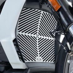 R&G racing ochranná mriežka chladiča R &amp; G Racing Ducat X Diavel/S strieborná