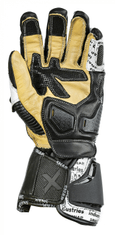 rukavice PREDATOR Long černo-bielo-hnedé XS