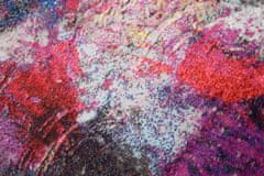 Chemex Koberec Salsa Chemex 1676A D. D. Ružová Sivá Viacfarebná 80x150 cm