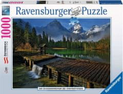 Ravensburger Puzzle Jazero Schiederweiher, Hinterstoder, Rakúsko 1000 dielikov