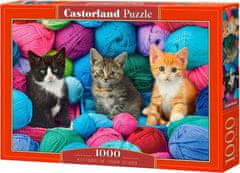 Castorland Puzzle Mačiatka v obchode s priadzou 1000 dielikov