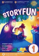 Karen Saxby: Storyfun for Starters Level 1 Student´s Book with Online Activities and Home Fun Booklet 1