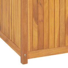 Vidaxl Záhradný box 200x50x53 cm masívne teakové drevo