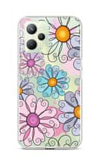 TopQ Kryt Realme C35 Colorful Daisy 74608