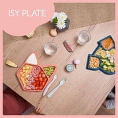 Babymoov silikónový tanier ISY´PLATE Fox