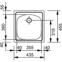 FRANKE Set Franke N4 (drez ETN 610 + FC 9547.031) 101.0200.289 - Franke