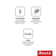 Ravak WF 025.00 Vaňové napúšťanie vodopád so setom X070060 - Ravak