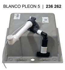 BLANCO PLEON 5 523676 jednodrez bez odkvapu antracit drez vstavaný - Blanco