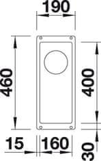 BLANCO SUBLINE 160-U 523400 jednodrez biela drez pod dosku - Blanco