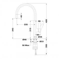 Teka TEKA Drezová batéria FOT 995 U-BRICK 116030048 - Teka