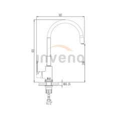 Invena JOGA BZ-32-L03-C Drezová batéria, béžová - Invena