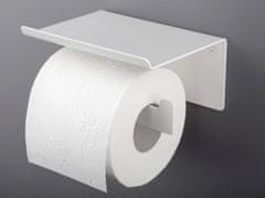 Deante MOKKO BIANCO ADM_A221 Držiak toaletného papiera s poličkou - Deante