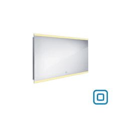 NIMCO Séria 12000 ZP 12006V LED zrkadlo 1200x700 s dotykovým senzorom rám hliníkový - Nimco