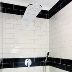 Mereo Tanierová sprcha horná, s vodopádom, polguľatá 600 x 251 mm, nerez M-CB496 - Mereo