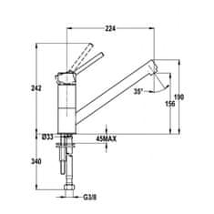 Teka TEKA Drezová batéria AURA 913 CR 509130200 - Teka